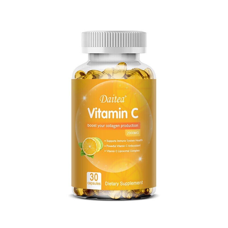 Vitamin C Liposomal Complex 1600 Mg – Immune System Support 30/60/120 Capsules