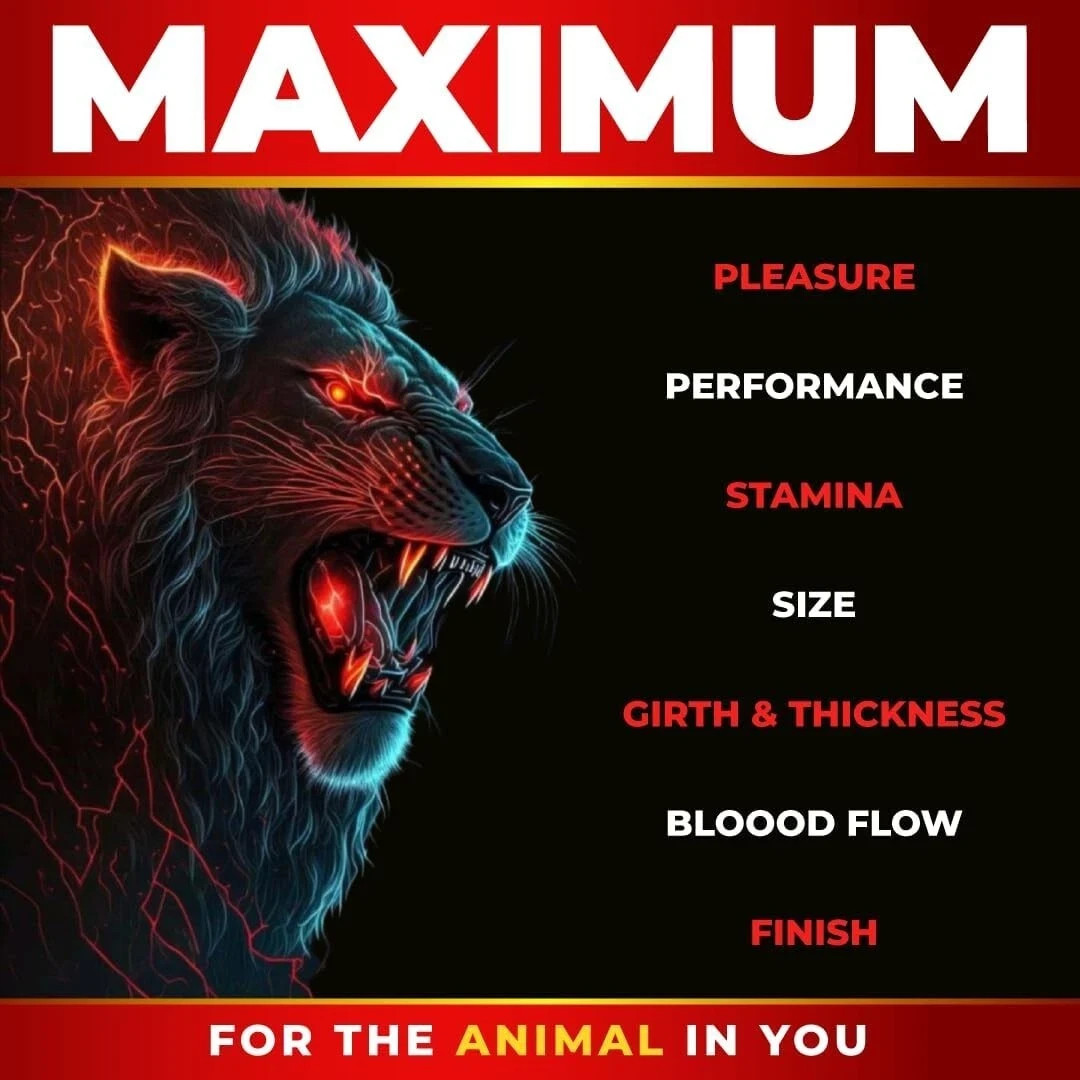 ERUPTION Men’s Performance Formula – Energy, Stamina & Vitality Support Capsules