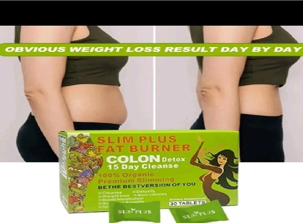 SLIM PLUS FAT BURNER 15 Days Detox 2 Pack USA us Seller