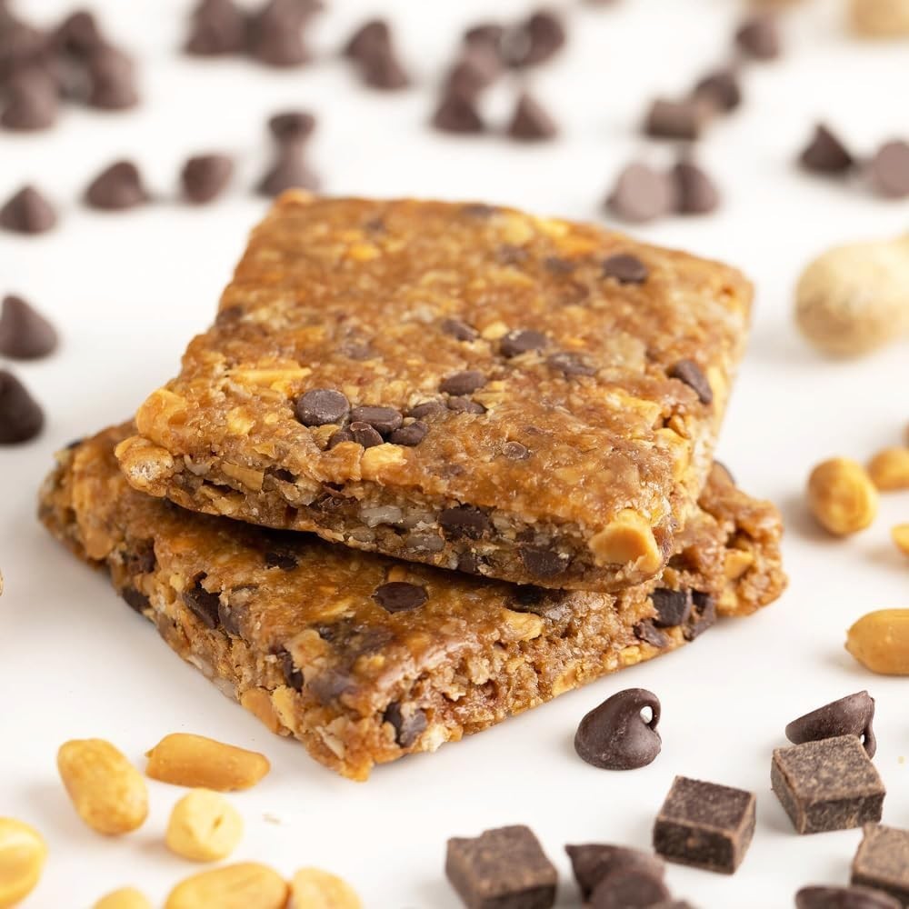 MEAL Bar, Peanut Butter Chocolate Chip, Non-GMO, Gluten-Free, Healthy, Plant-…