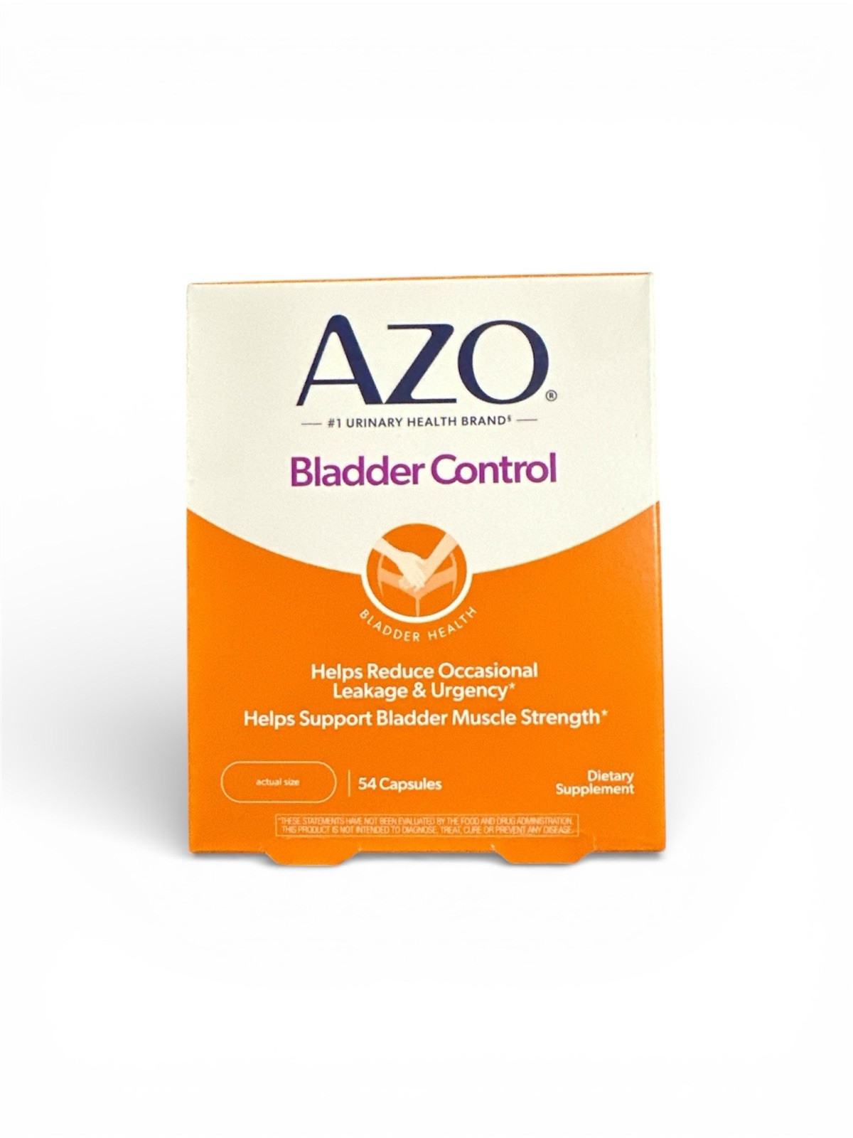 AZO AMR-021 Bladder Control Go-Less Daily Supplement Capsule 54 Count EXP 2027+