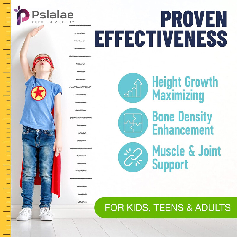 Height Growth – with Calcium and Vitamin D – Promotes Bone Growth Development