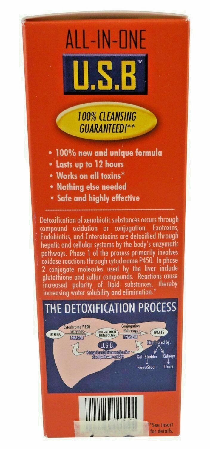 Purity Labs – U.S.B. ALL-IN-ONE Full Body Cleanse With Free Shipping!