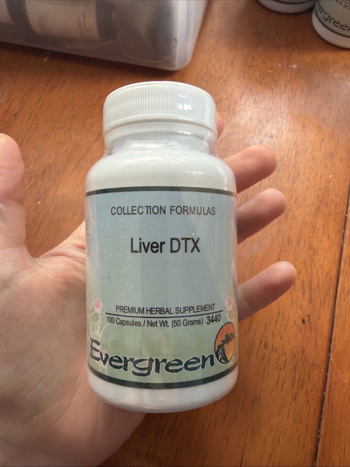 Evergreen Liver DTX Herbal Supplement 100 Capsules