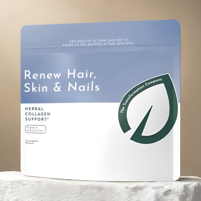 Purium Renew Hair Skin & Nails Vegan Gluten-Free 180 Caps