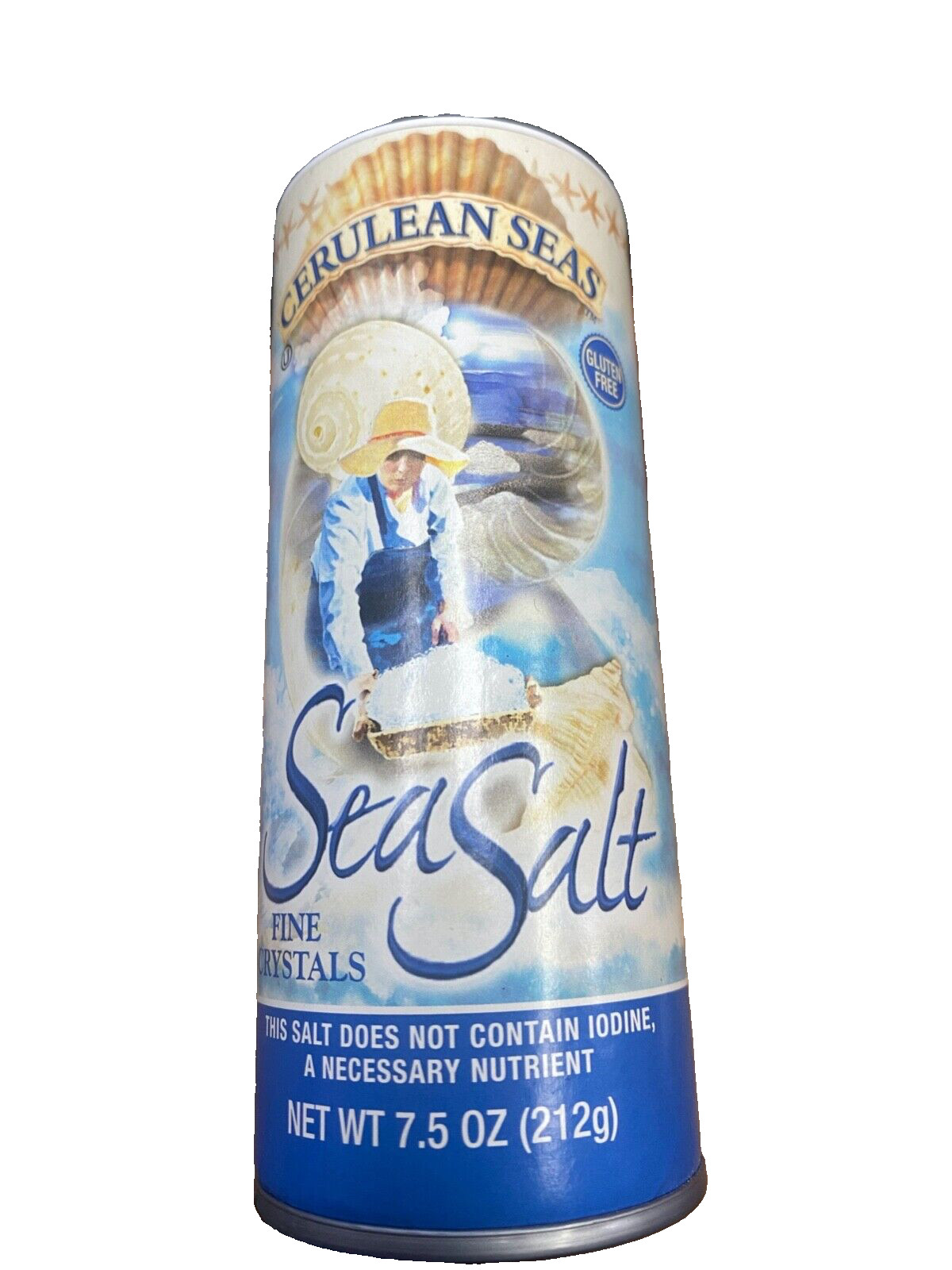 Cerulean Seas Sea Salt Fine 7.5 oz