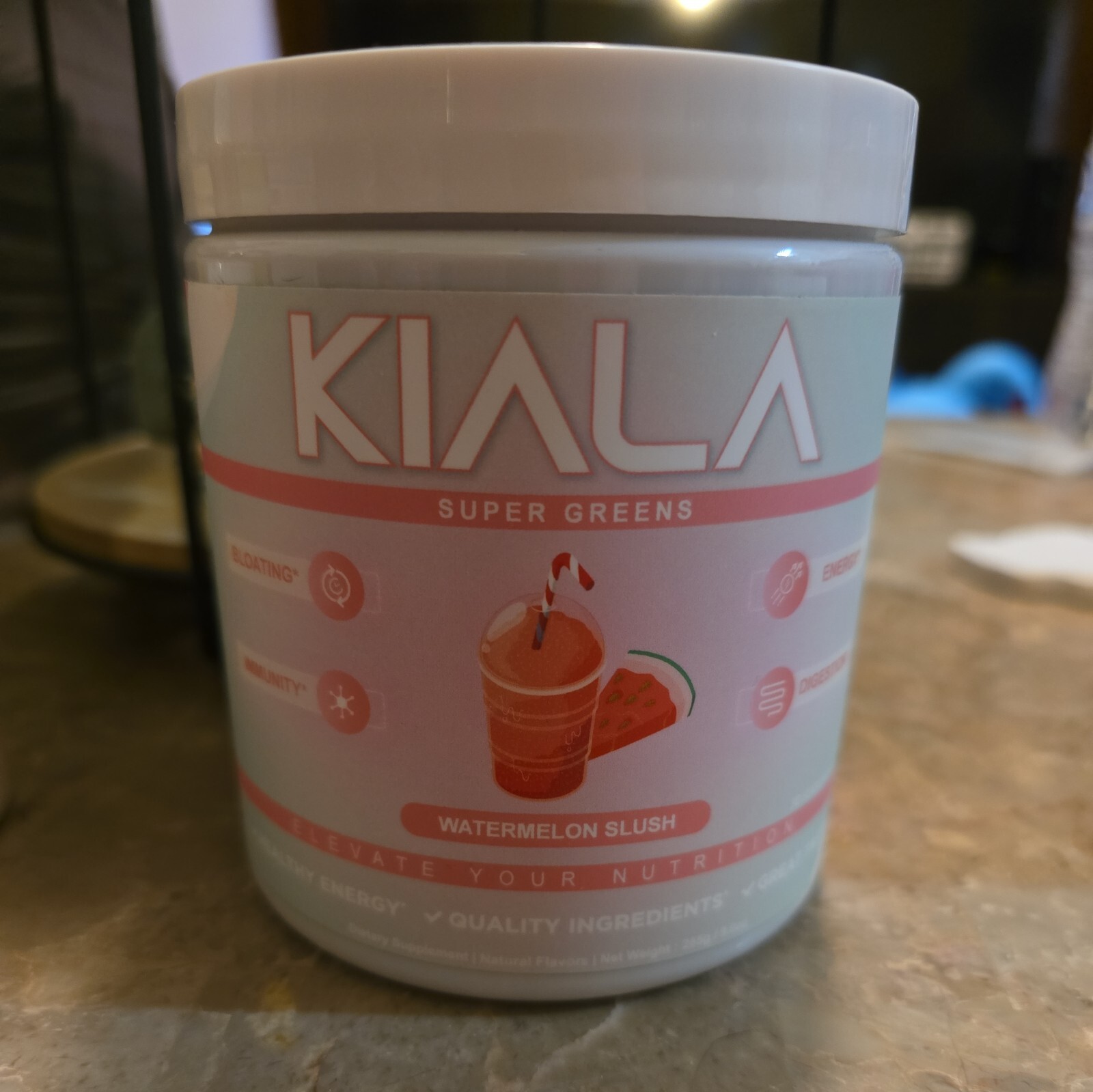 KIALA Super Greens Powder WATERMELON SLUSH 30 Serving Digestive Health 05/2026