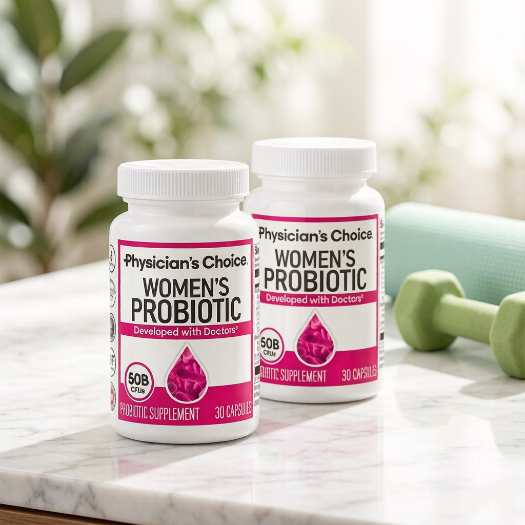 2 package Physician’s Choice Women’s Probiotic Supplement, 60 Count ,50 Billi…
