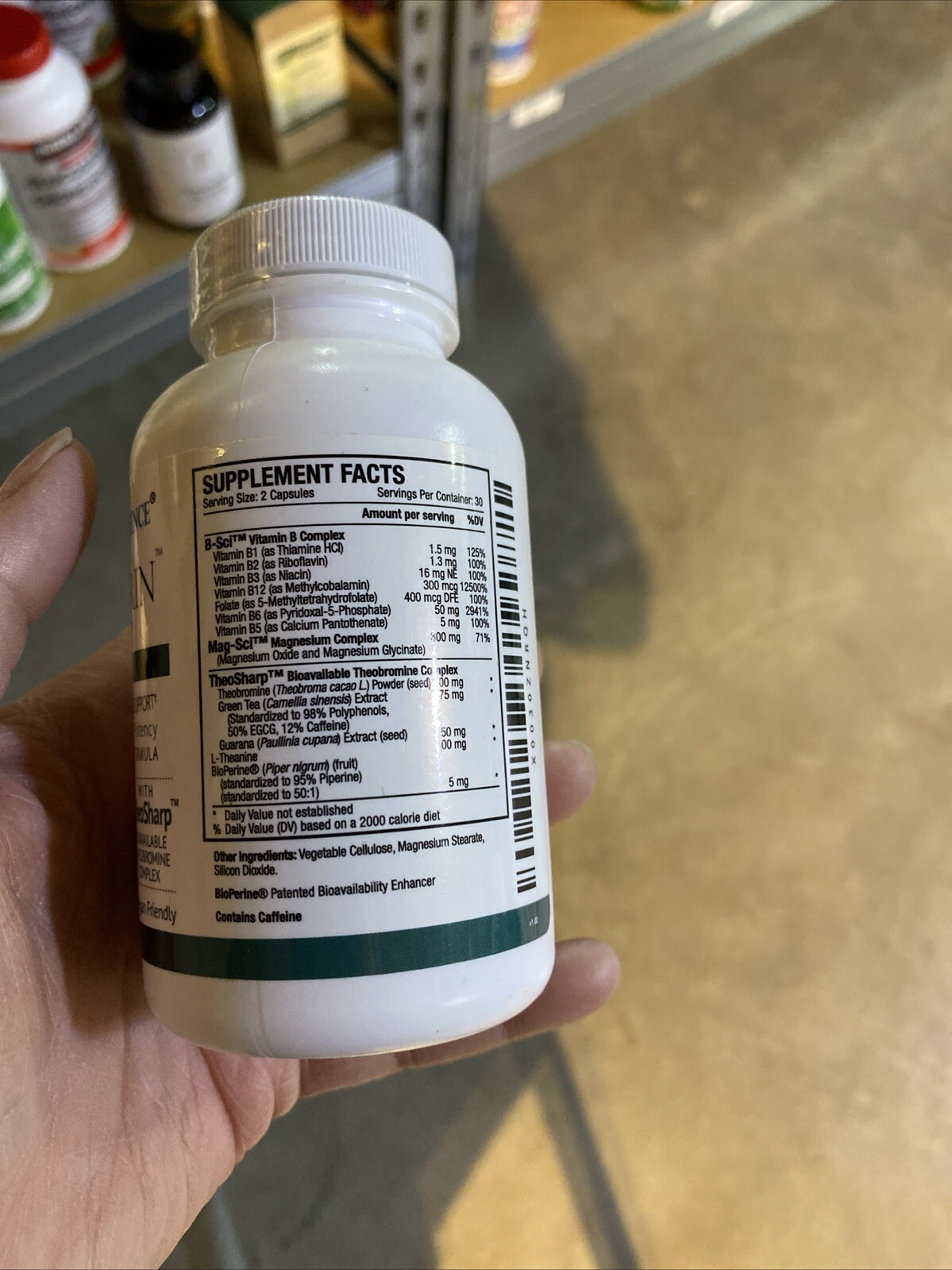 Approved Science Focusprin + Bioperine – 60 Capsules – Exp. 02/2025