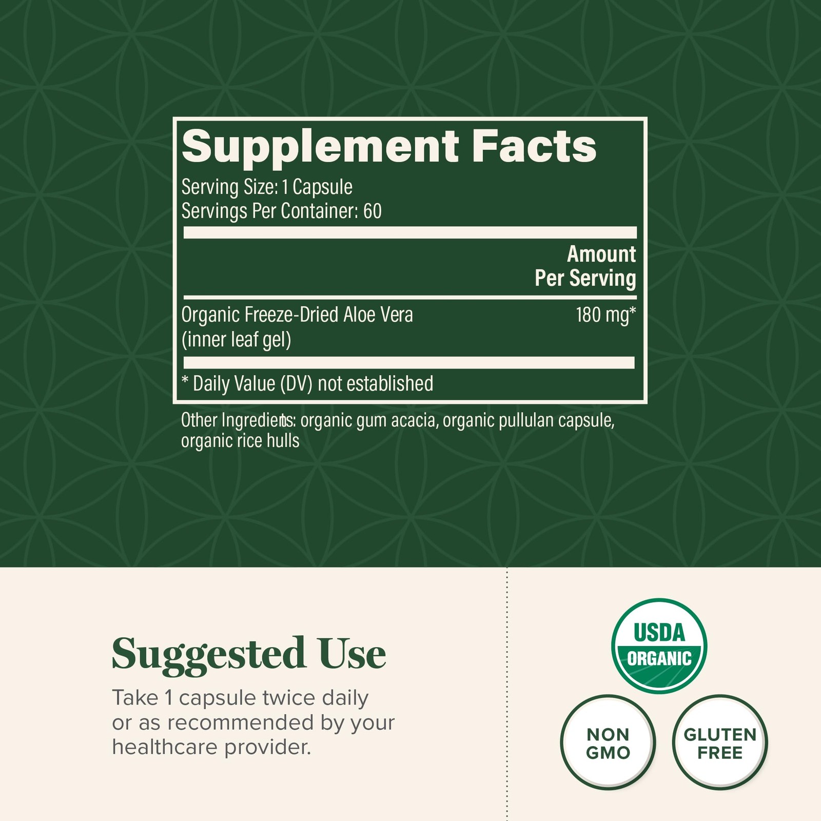 Global Healing Aloe Vera BioActive Organic Leaf Supplement 200x Concentrate …