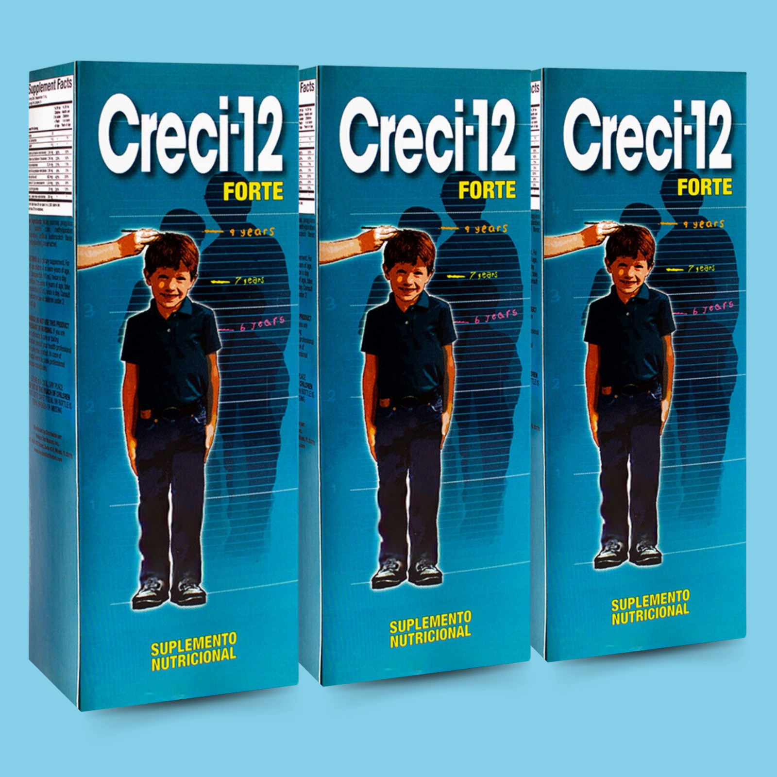 Menper Creci-12 Forte Nutritional Supplement for Children – 8 fl oz (3-Pack)