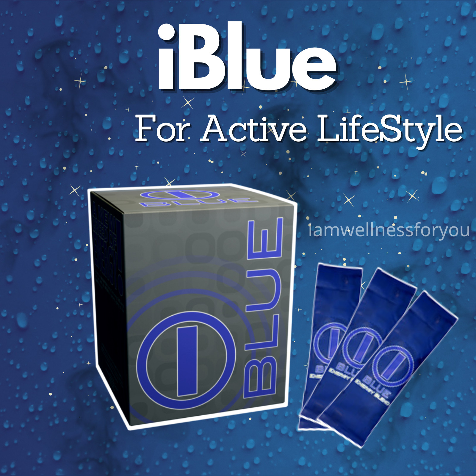 Bhip I Blue Best Energy Drink Burn Fat Reduce Fatigue Long Lasting High Energy