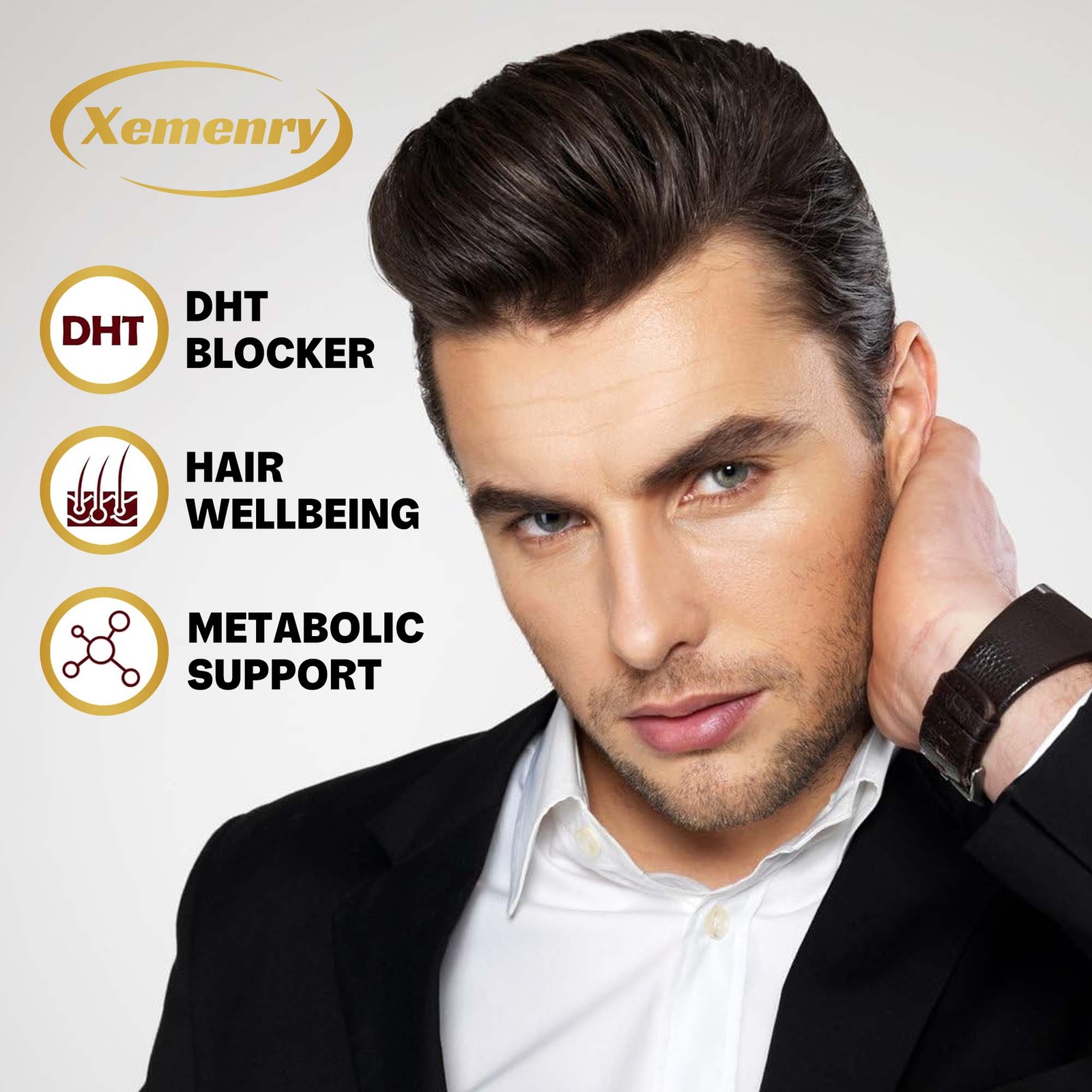 DHT Blocker – Saw Palmetto,Promotes Healthy Hair Growth and Urinary Tract Health