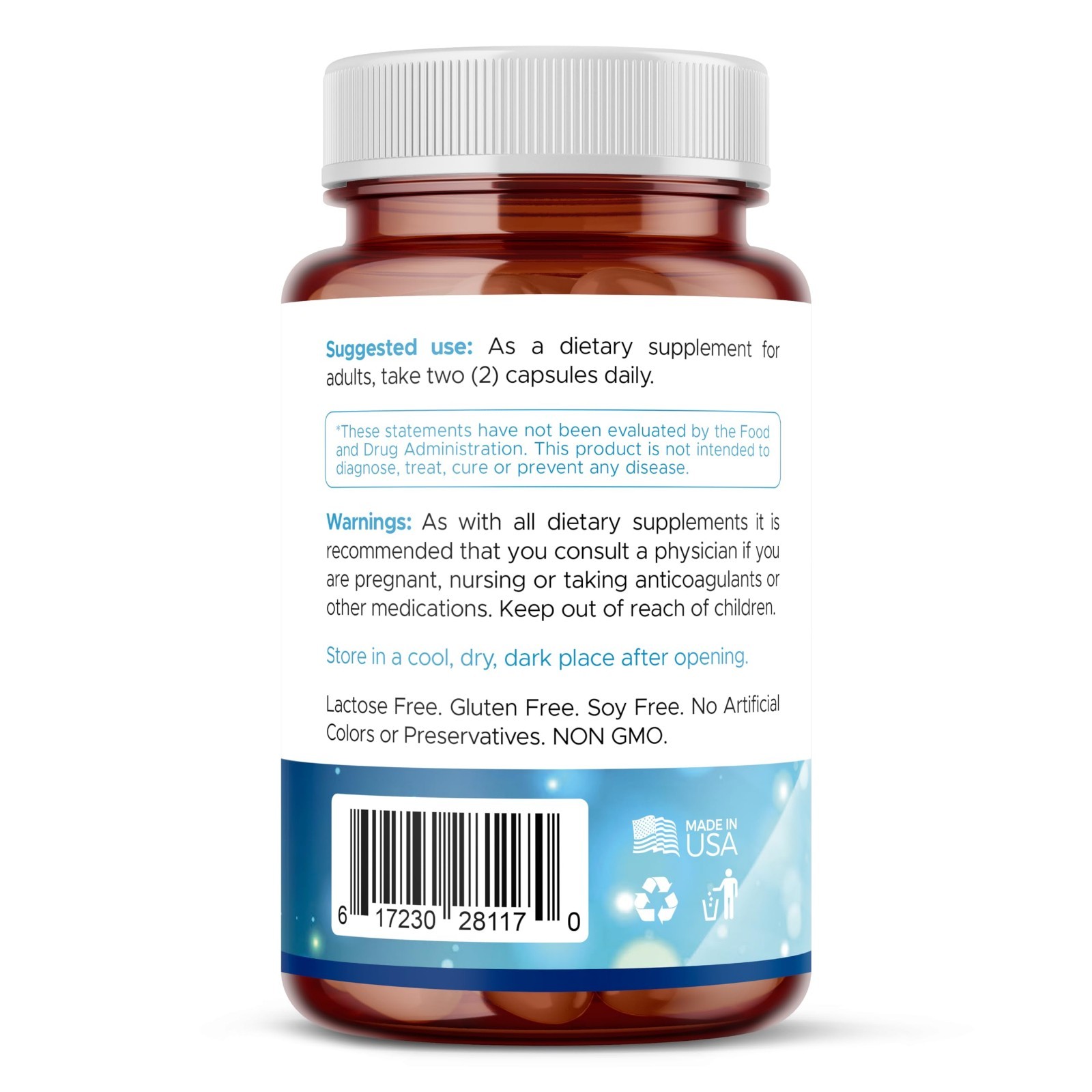 Natural Stem Cell Supplements 500mg – Anti-Aging, Longevity, Spirulina & Chlorel