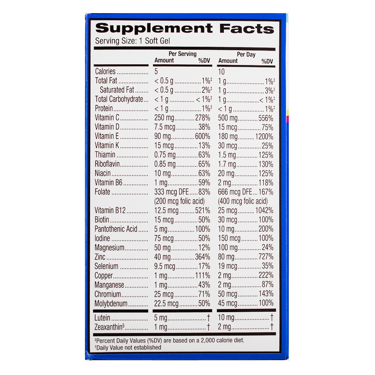 3 Pack Bausch & Lomb PreserVision AREDS 2 + Multivitamin Softgels, 100 Ct