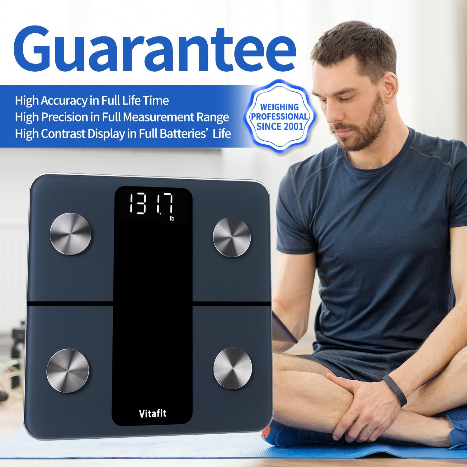 Smart Scale for Body Weight, High Accuracy 0.1lb by Our Professional Factory …