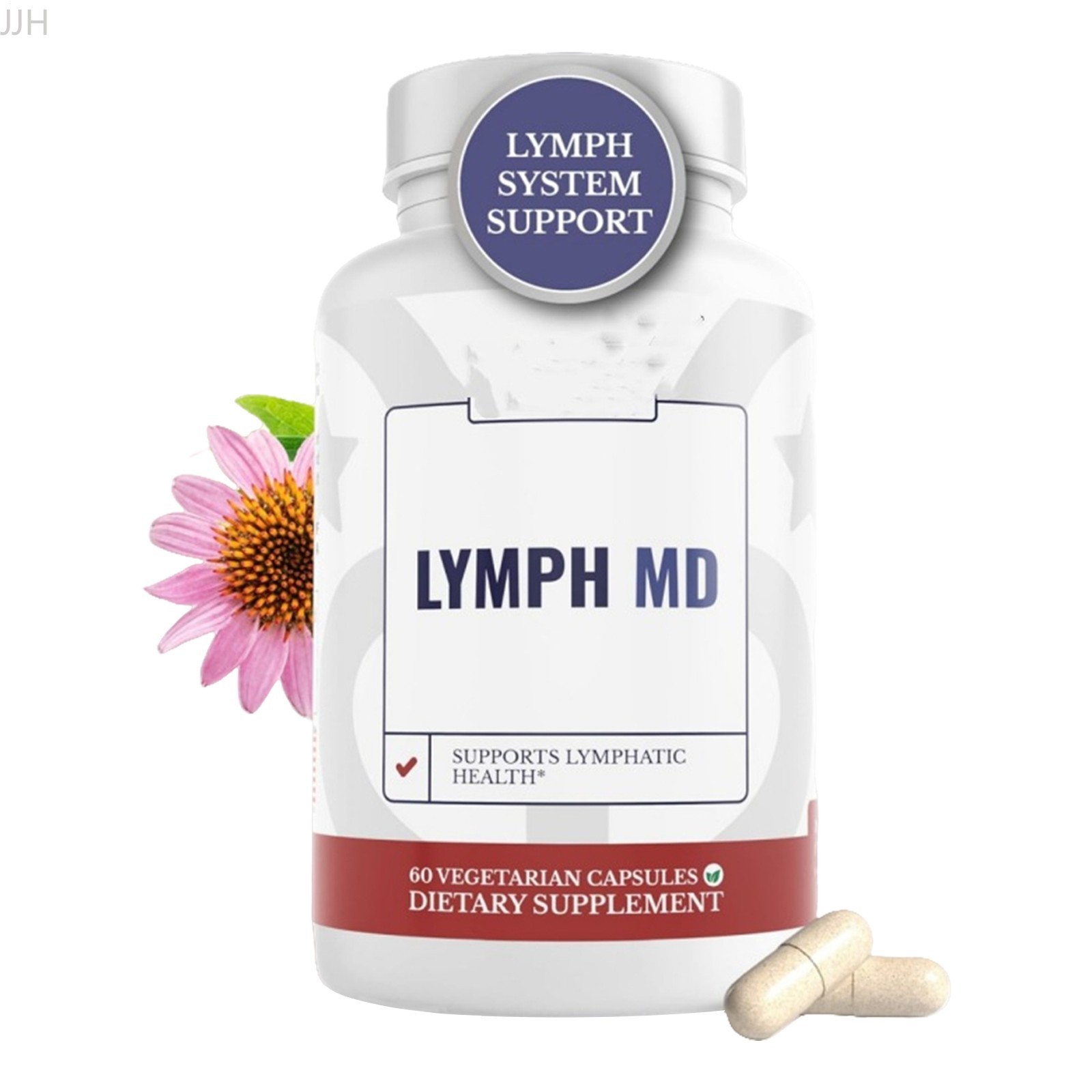 Lymph MD Lymphatic Support Supplement with 9 Botanicals for Men & Women Unisex