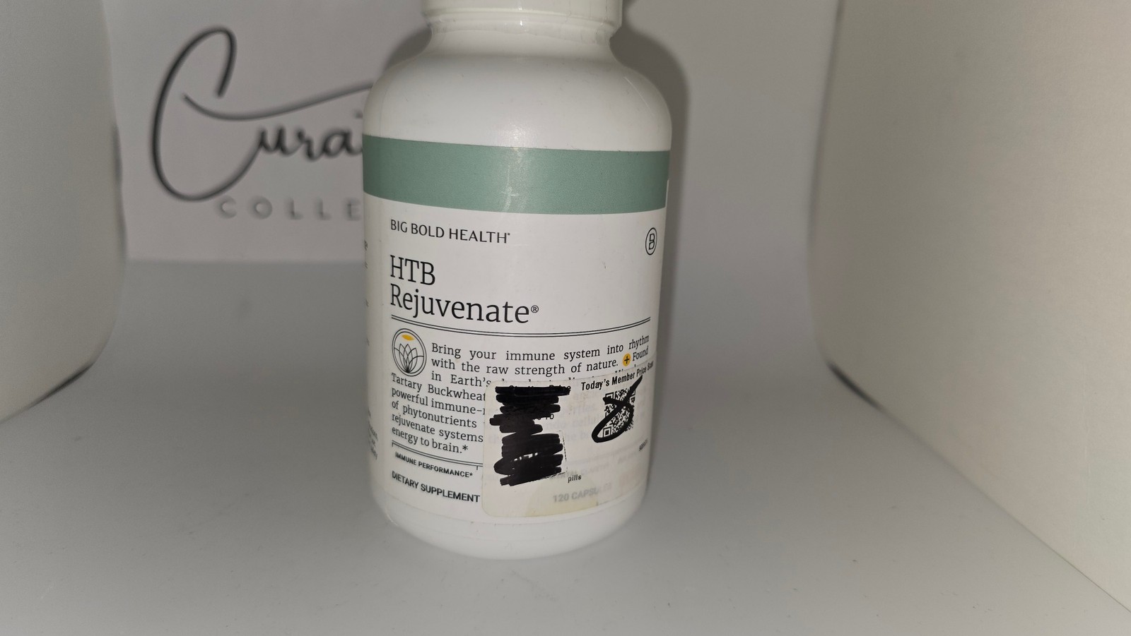 Big Bold Health HTB Rejuvenate Quercetin Tartary Buckwheat 120 ct Exp 05/27