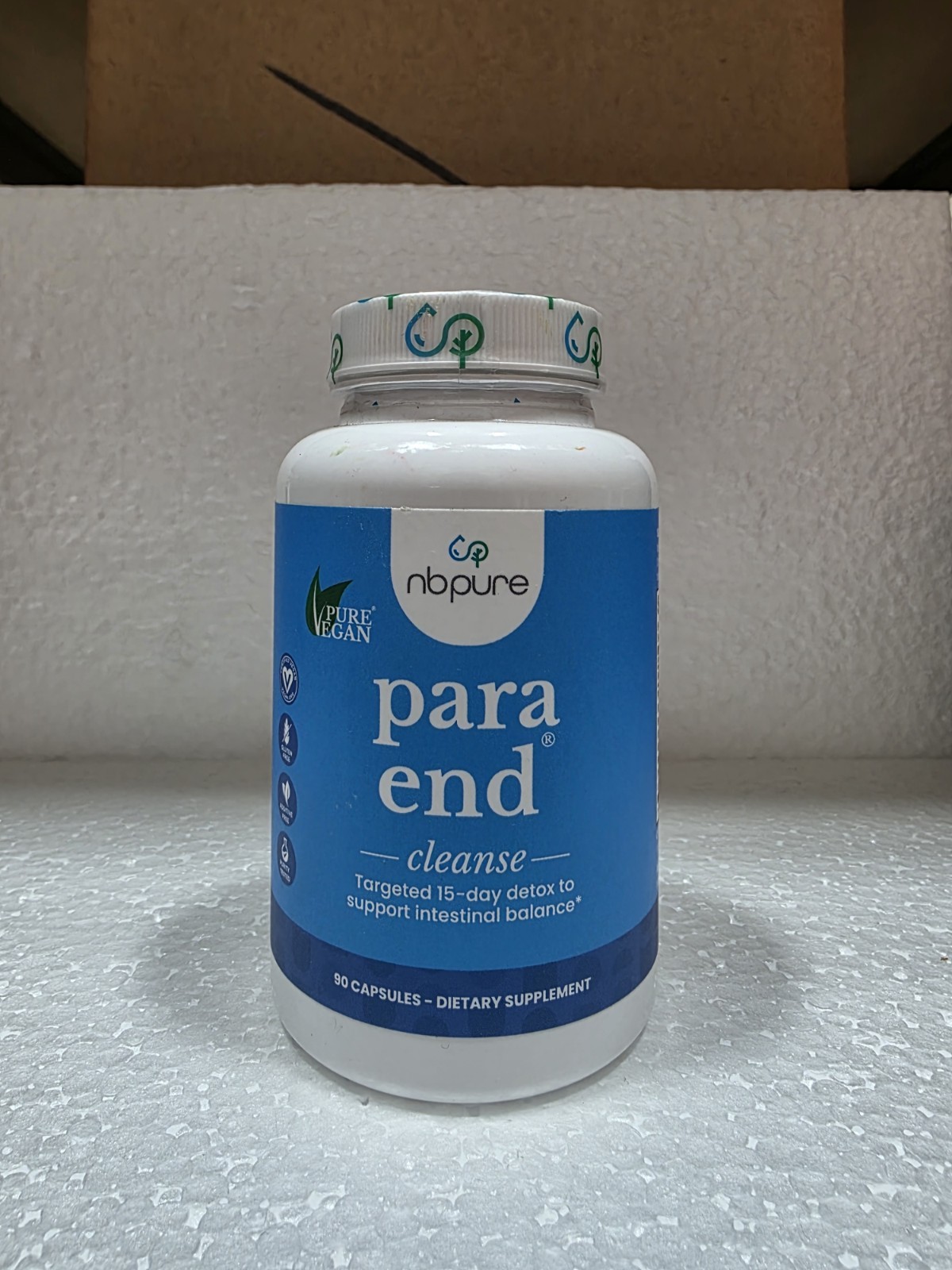 nbpure Para End Cleanse 90 Capsules PURE VEGAN