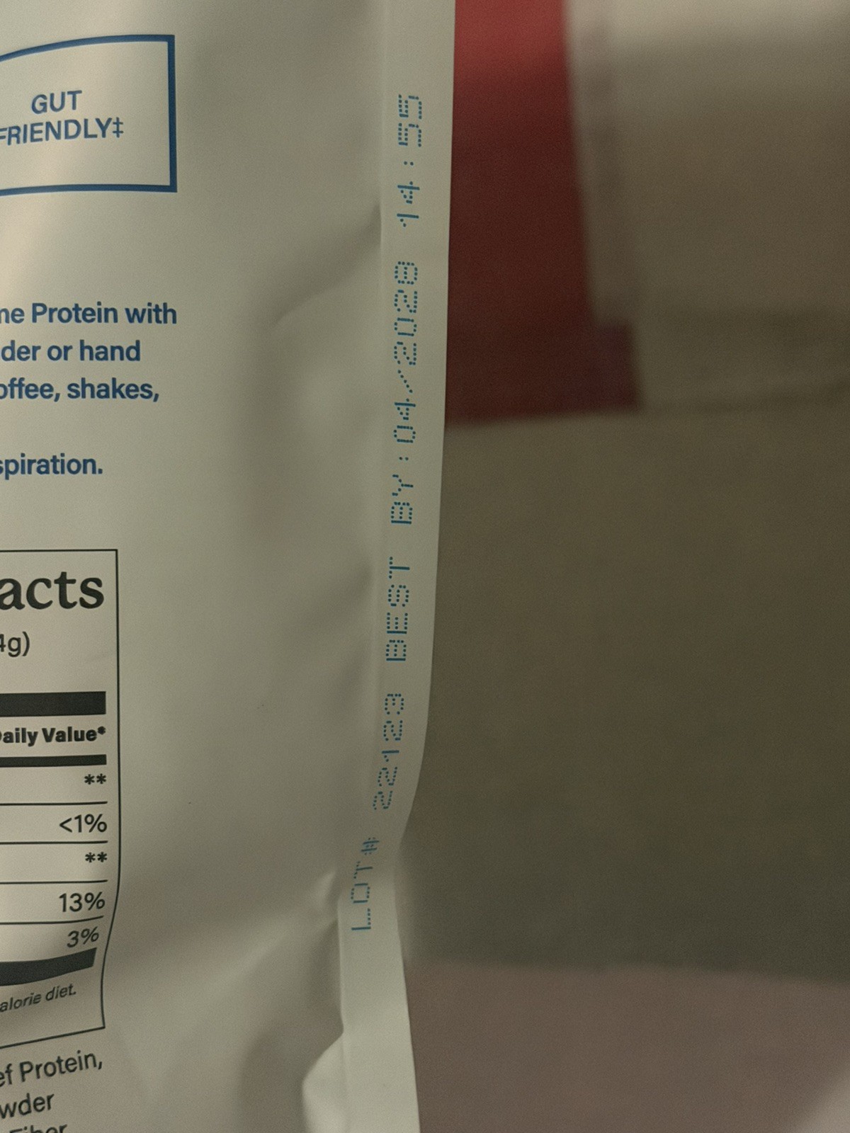 Equip Foods Prime Protein Powder Grass Fed Beef Protein Cookies Cream New 01/28