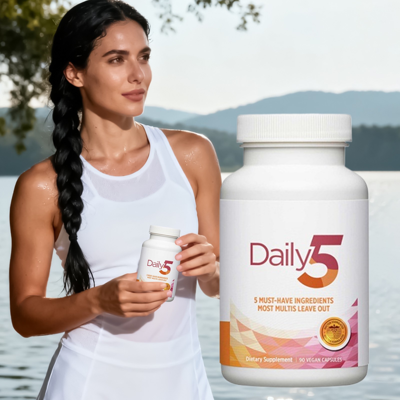 Doctors’ Preferred Daily5 3-Pack 270 Vegan Capsules Dietary Supplement Brand mod