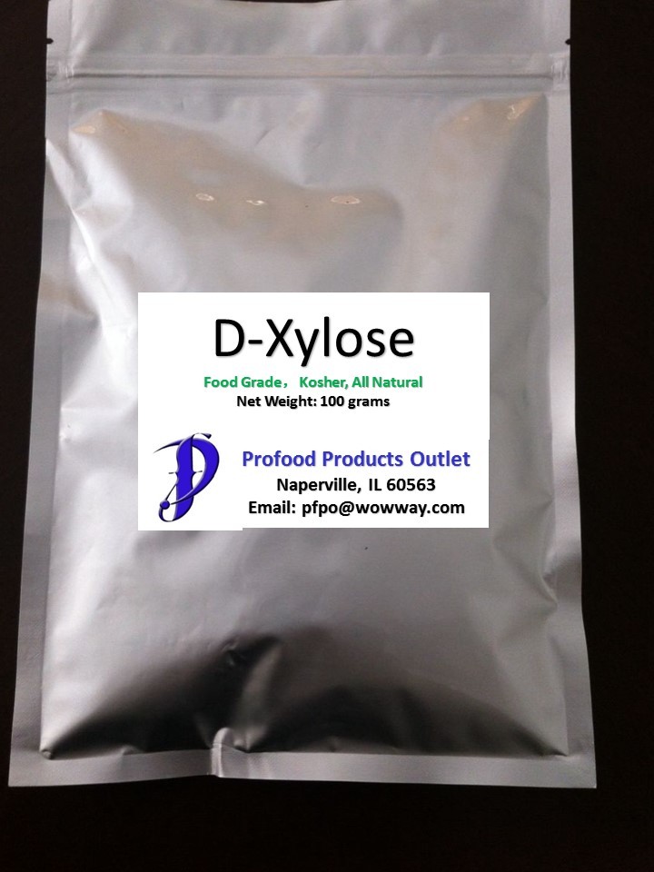 D-xylose, food grade, 100 grams, urine track health, inflamation