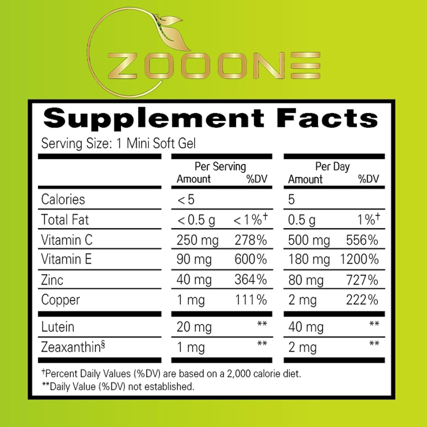 – Lutein Eye Vitamins Supplement for Macular Health and Dry Eye, Contains Lutein