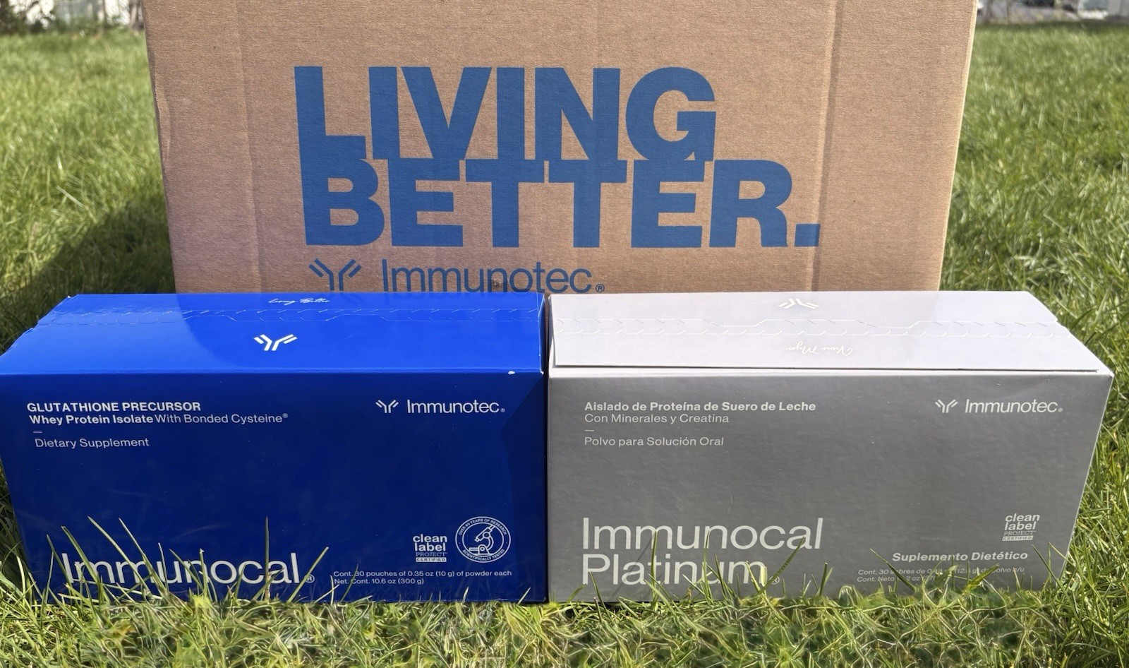 Immunotec Immunocal platinum/Classic Combo Pack! EXP: 12/2027