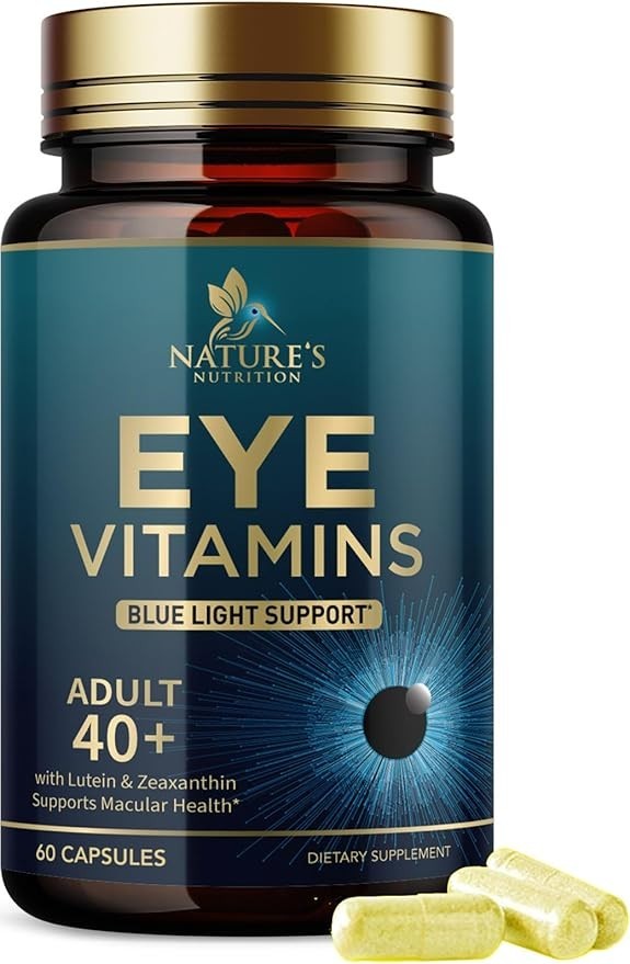 Eye Vitamins & Mineral Supplement-(60 Capsules)