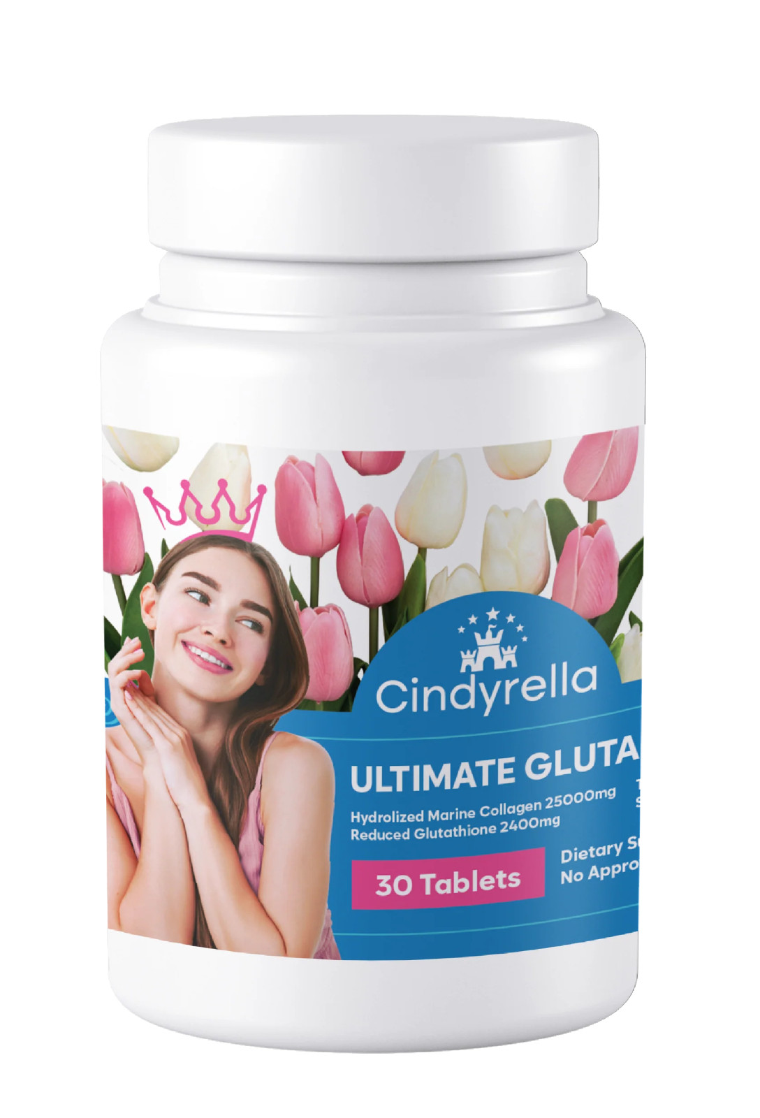 Cindyrella Ultimate Gluta Collagen 2400 mg 30 tabs
