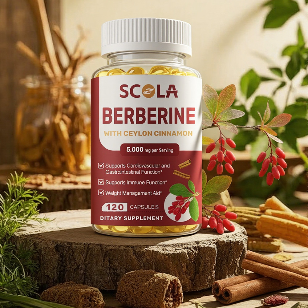 2Packs Berberine 5000mg High Absorption For Blood Sugar Immune 4 Months Supply ﻿