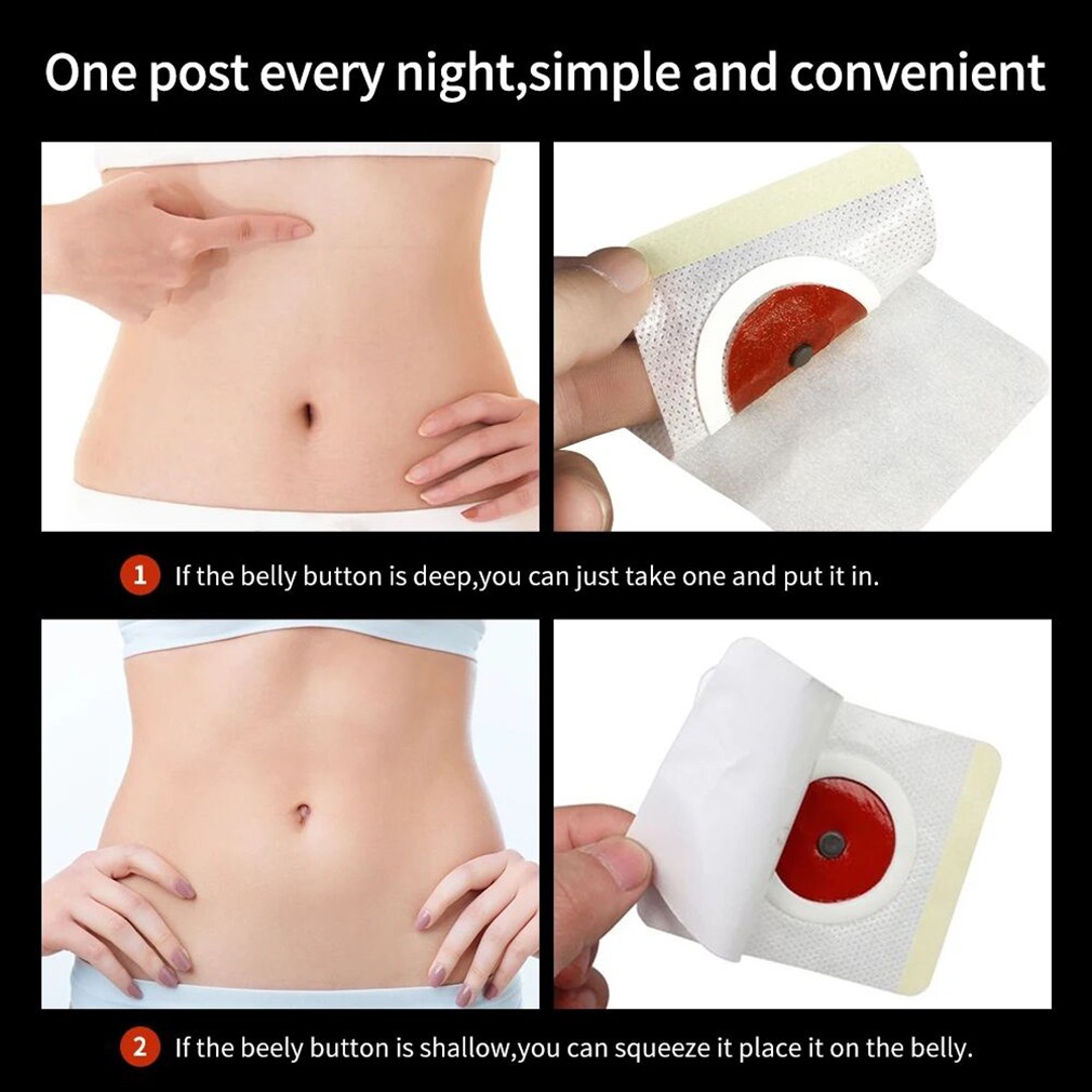 Hot-Selling 60/120pcs Skin Tighten Belly Patches Detox Burn Fat Pads Health Care
