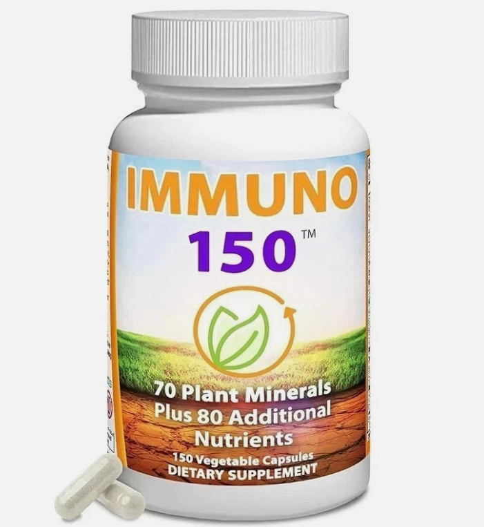 3 Pack Immuno 150, Immune Support Supplement, Packed with 70 Plant Minerals