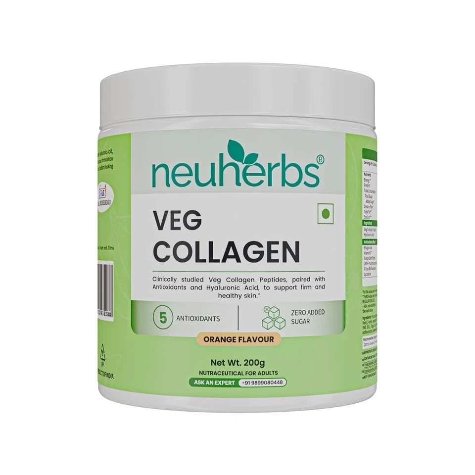 Collagen Supplement Powder With Hyaluronic Acid & Vitamin C For Glowing skin u83