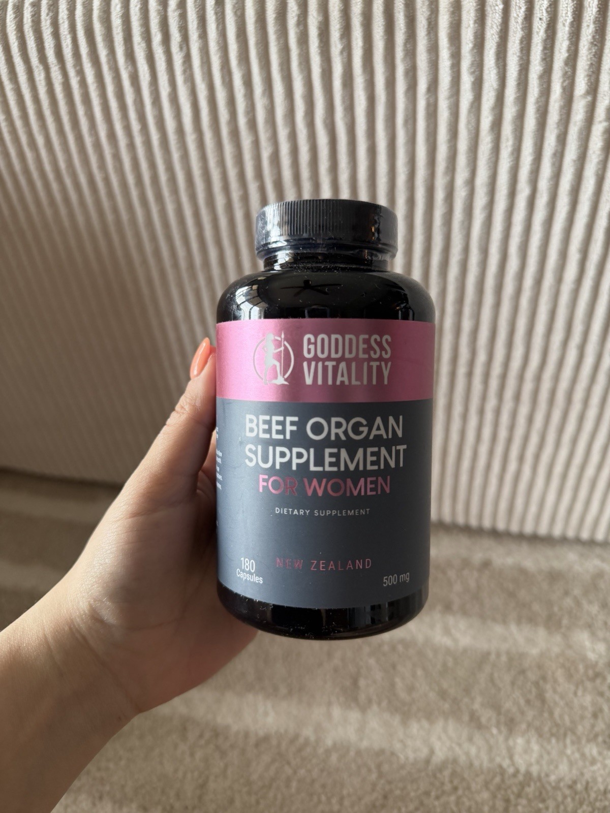 Beef Organ Supplement for Women | Supports Hormone Balance | Ovary, Uterus & Rep