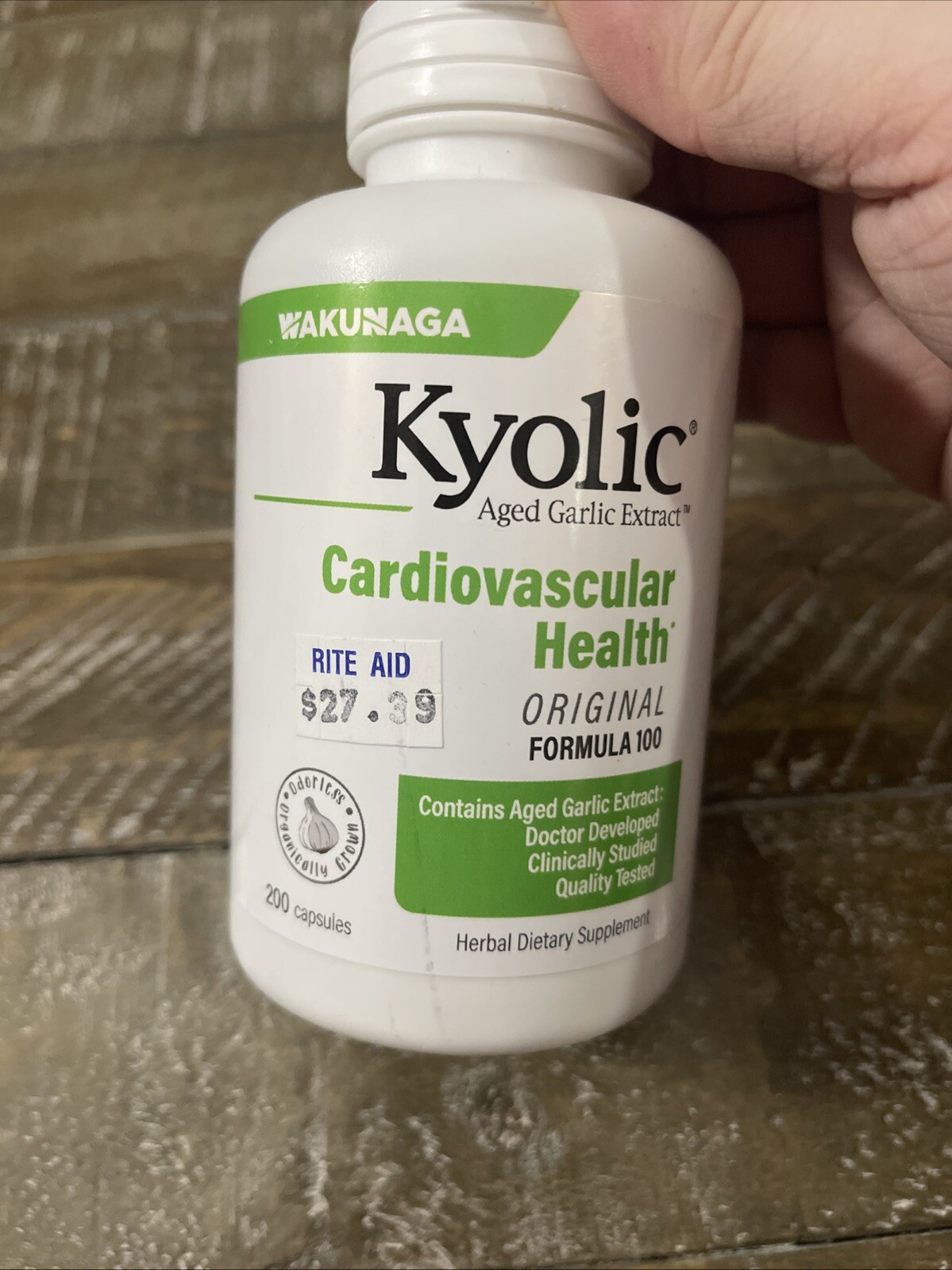 Wakunaga Kyolic Aged Garlic Extract Cleanse & Digestion 200 Capsules