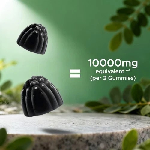 NEW Vitamatic Sugar Free Moringa Gummies 10000mg 60 Pectin Based Gummies