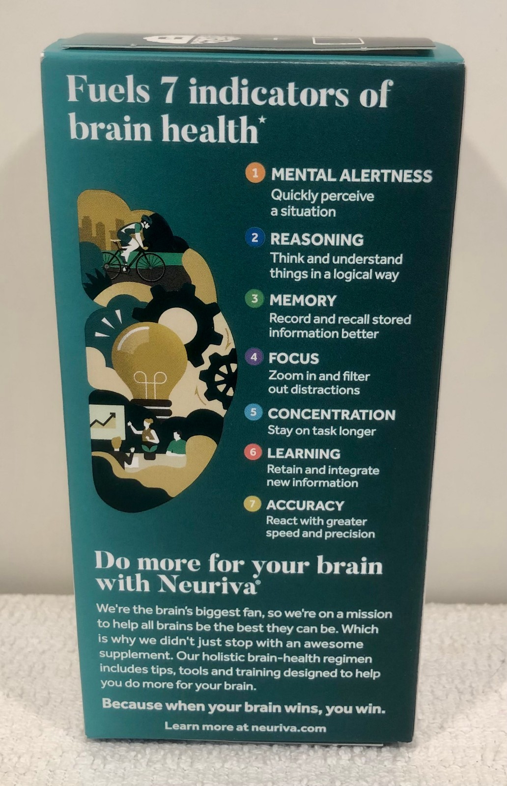 🎁 neuriva ULTRA Brain Health Mental-Alert Learning Nootropics 60ct ~GENUINE~ 🎁