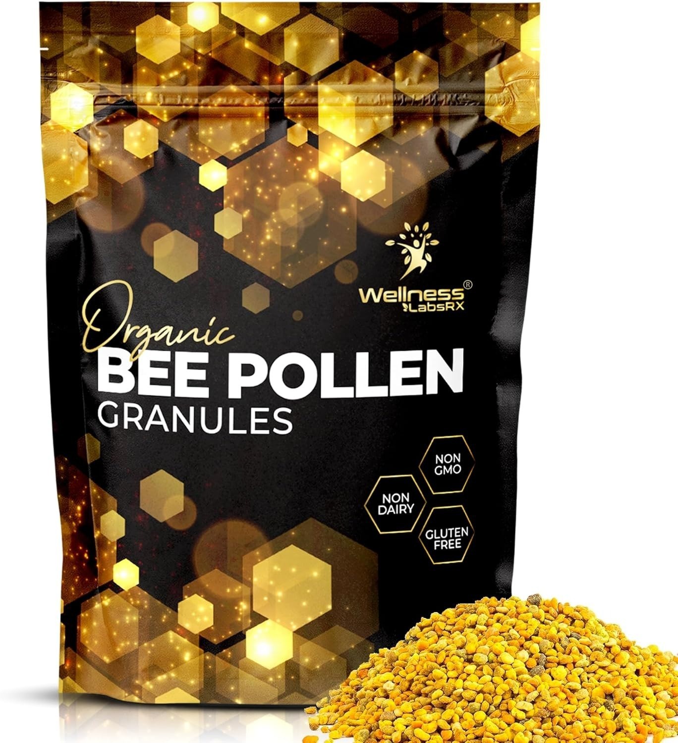 Bee Pollen Granules 1lb | Organic Superfood for Energy, Immunity & Digestion