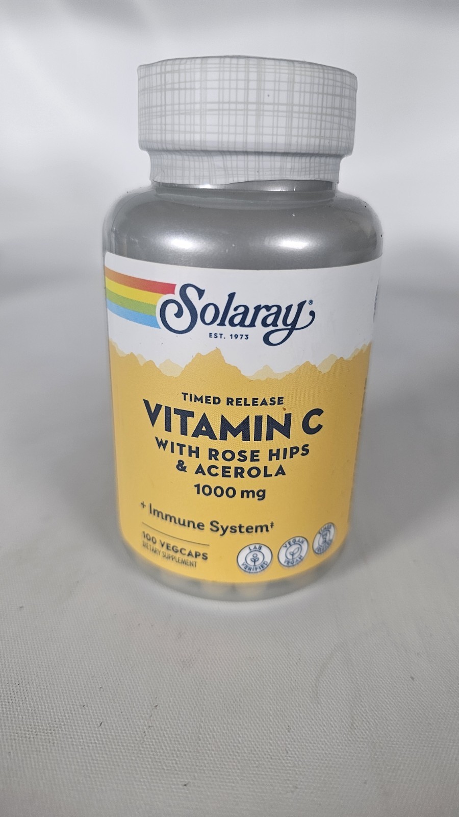 Timed Release Vitamin C With Rose Hips And Acerola 1000 Mg Exp: 1/2028
