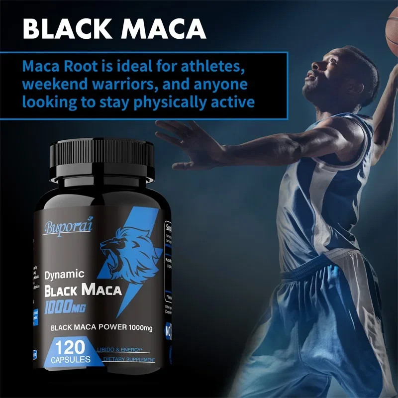Black Maca 240pcs – Muscle Growth, Relieve Fatigue & Restore Physical Strength