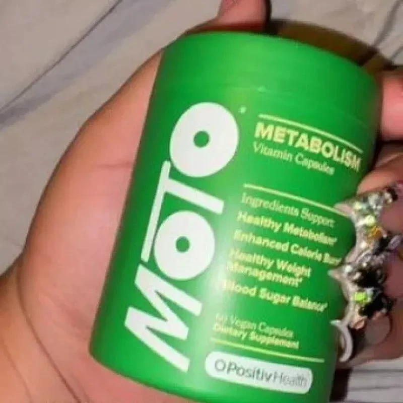 3 PACK MOTO Metabolism Capsules – Green Tea Extract, B12 Natural