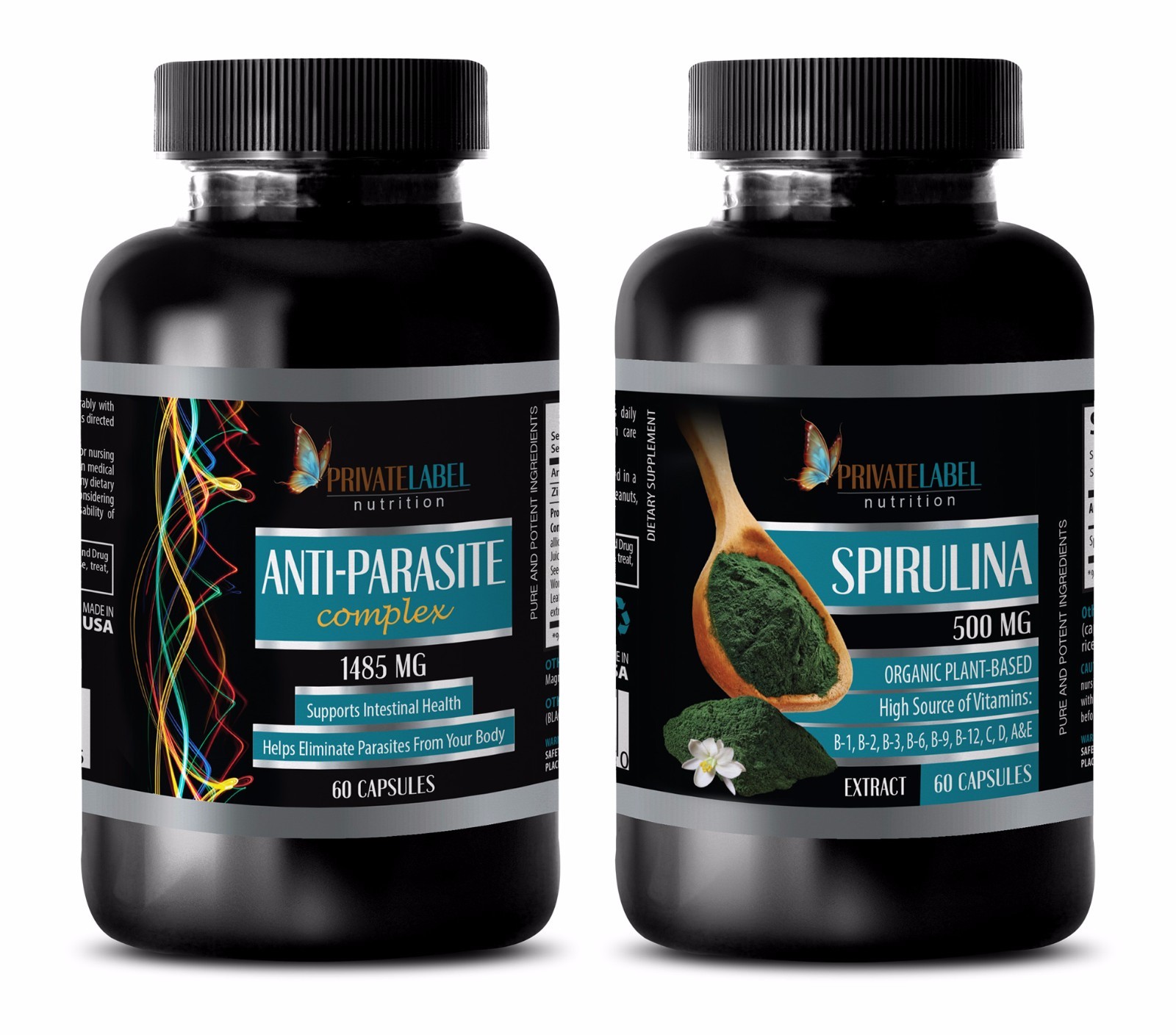 Weight loss herbs and supplements – ANTIPARASITE – SPIRULINA COMBO – spirulina