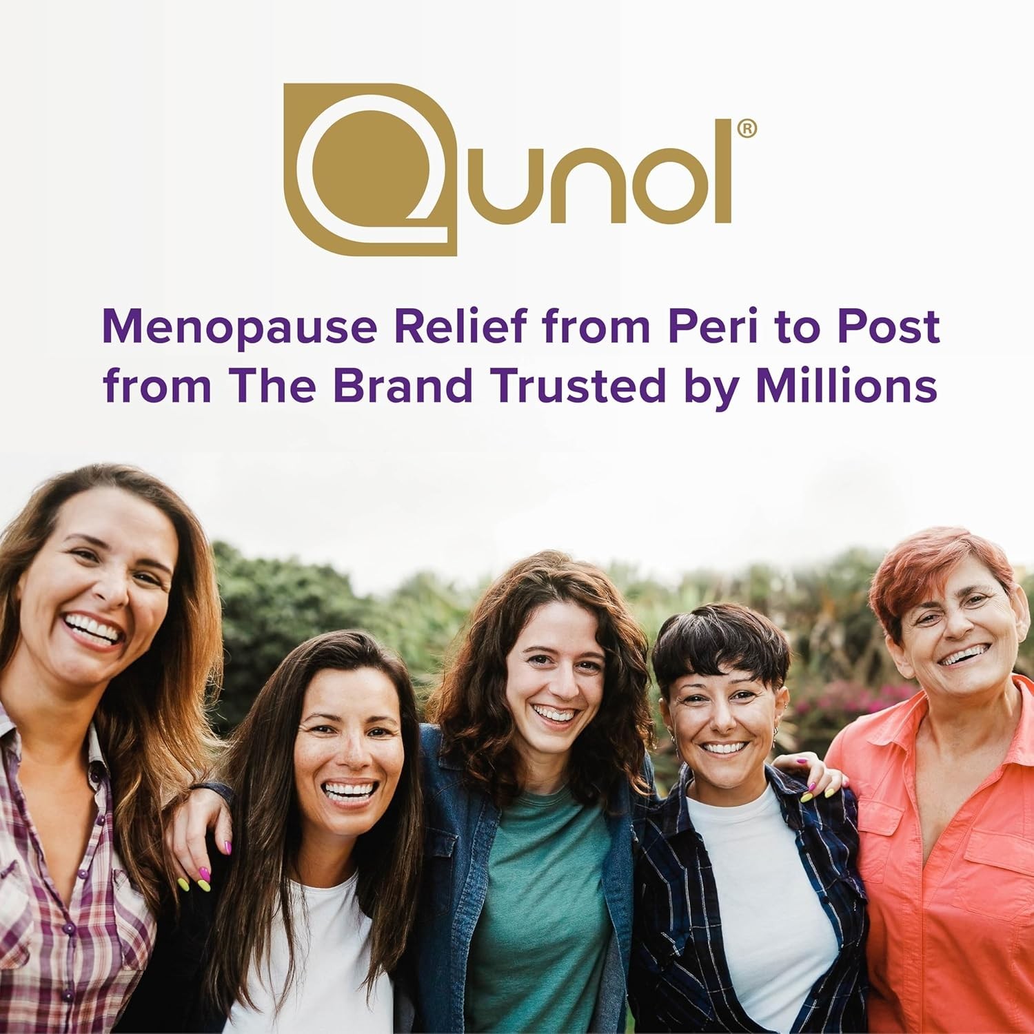QUNOL MENOPAUSE RELIEF, PERI TO POST, RESULTS IN 4 WEEKS, HORMONE FREE SUPPORT