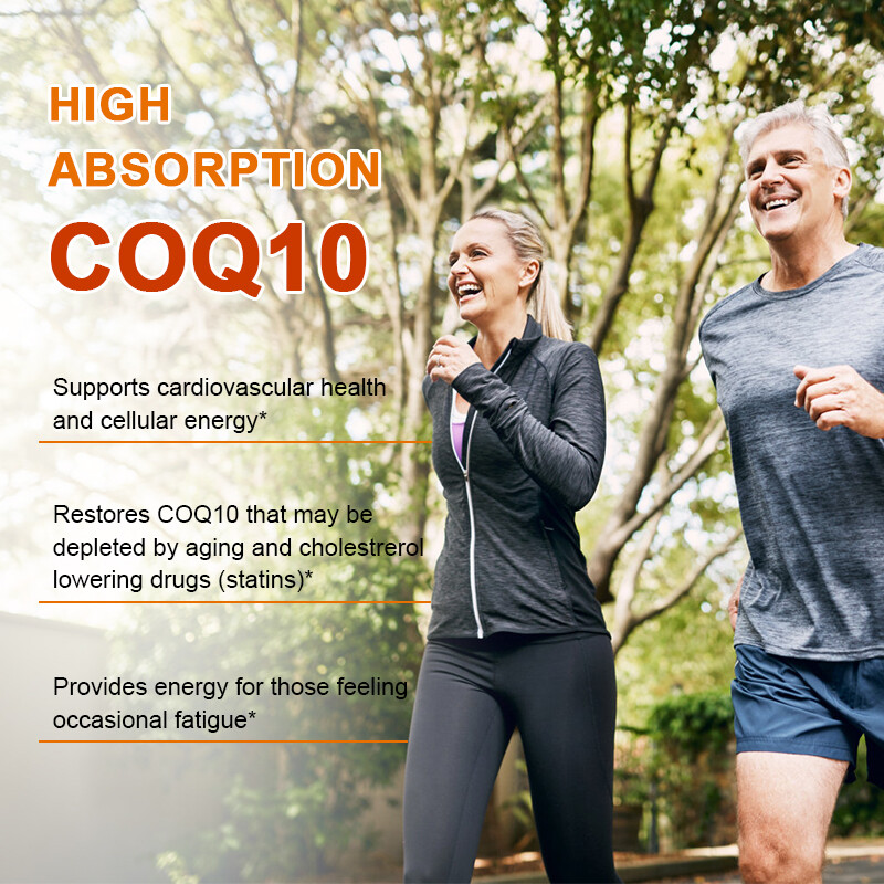 1-3 Bottles CoQ10 Coenzyme Q10 300mg 120 Capsules Heart Support NON GMO Softgels