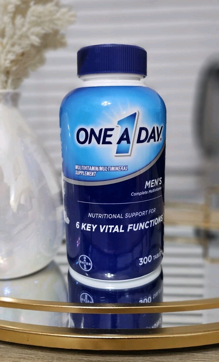 One A Day Men’s Multivitamin, 300 Tablets Exp 06/2026 6 Key Vital Functions