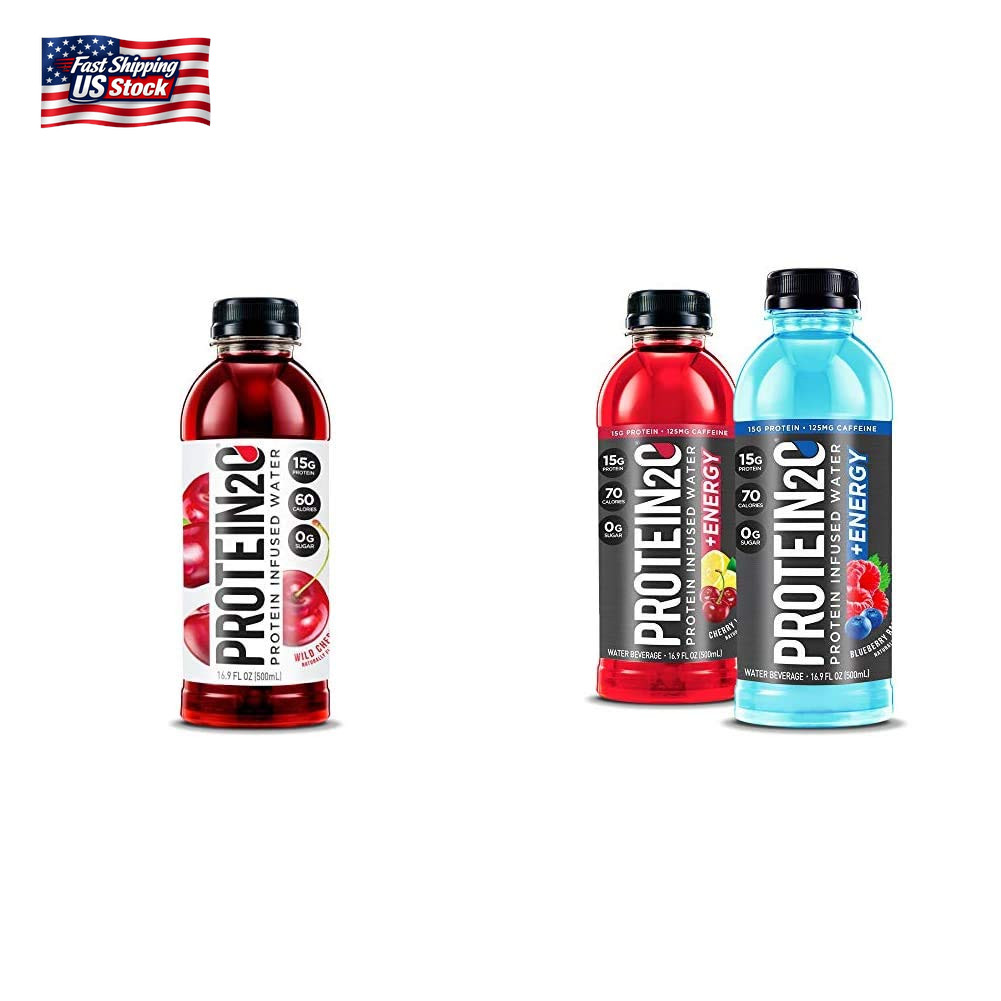 Protein2O Whey Protein Infused Water Variety Pack (16 Count)