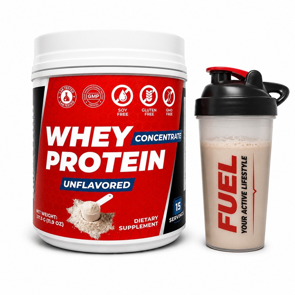 Whey Protein Concentrate Powder Unflavored (15 servings) Sm Fit Pro