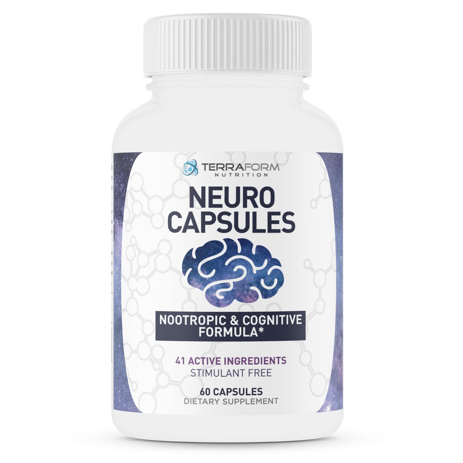 Powerful NOOTROPIC – Neuro Capsules – Improve Focus, Clarity & Memory ADVANCED