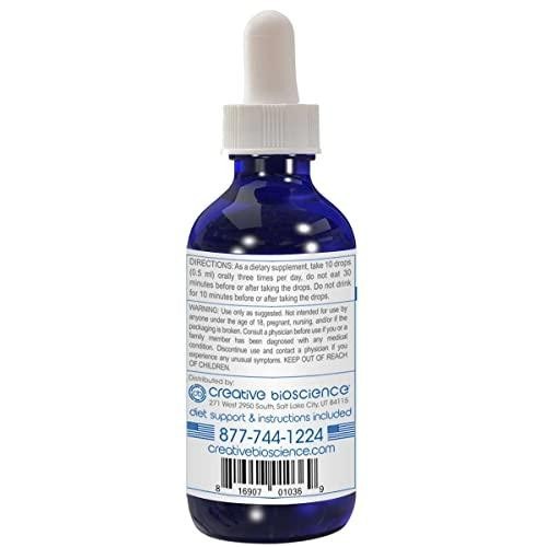 Creative Bioscience 1234 Diet Drops- 12 PACK- 12 2fl. Oz. blue dropper bottles